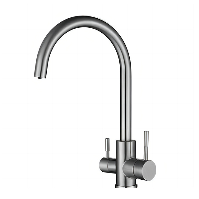 2025 Hramsa Magnet Kitchen Faucet 304 Stainless Steel 3 in 1 H-7018-BN