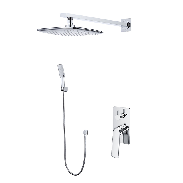 Luxury High Quality Chrome Or Matte Black Shower Fixtures Shower Mixer