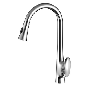 Hot And Cold Mixture Stainless Steel 360 Degree Kitchen Faucet Pull Out Kitchen Faucet