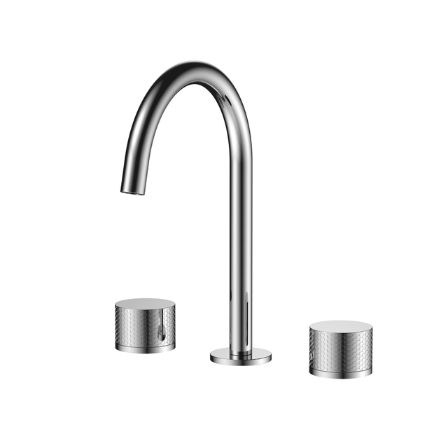 3 Holes Basin Chrome For Bathroom Sink Mixer Faucet