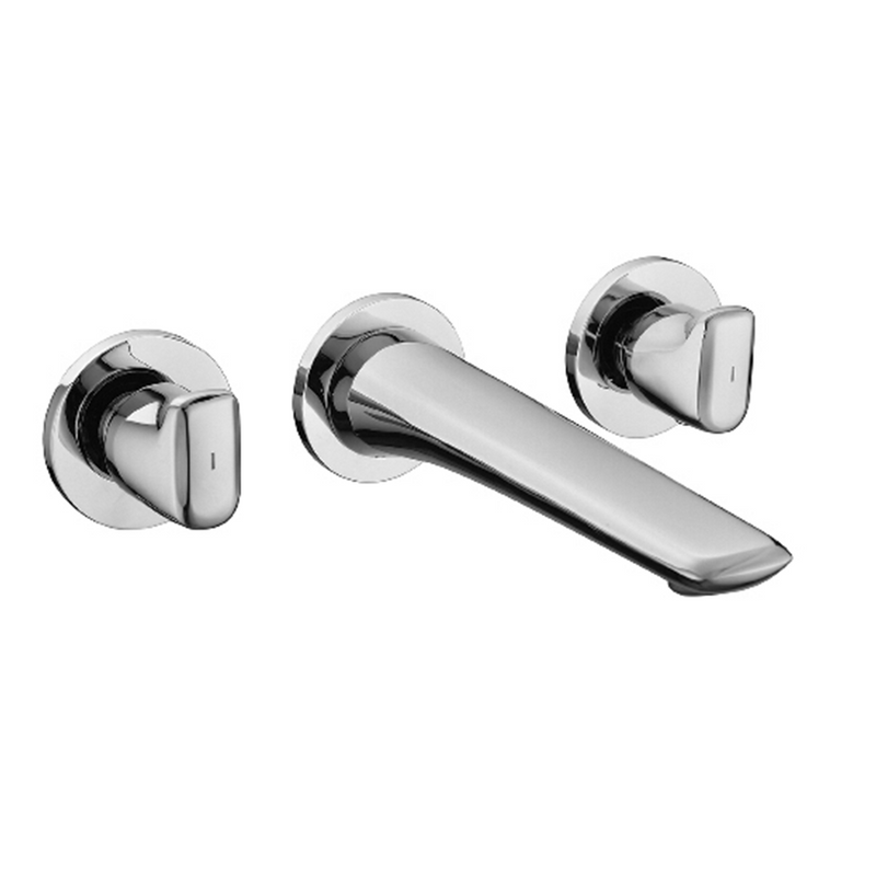 Bathroom Single Lever Brass Bathtub Or Wash Basin Hot Cold Water Mixer Tap