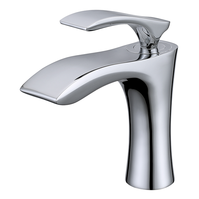 Contemporary Bathroom Chrome Faucet for Basin Bath