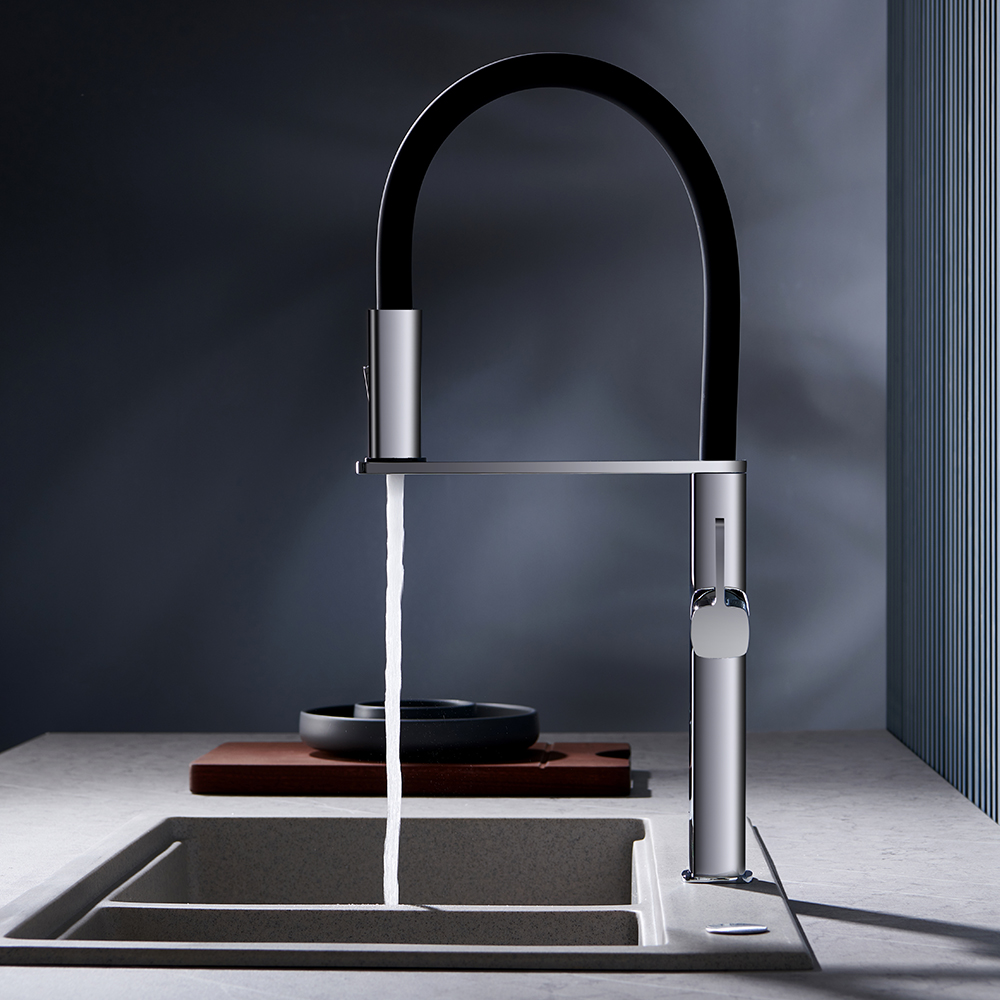 Transform Your Kitchen with A Single Handle Pull-Down Faucet