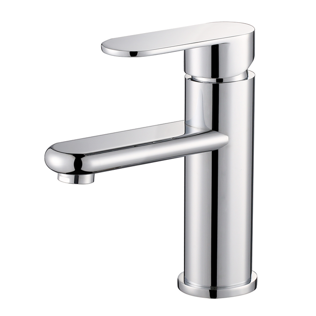 Deck Mounted Slive Bathroom Basin Faucet