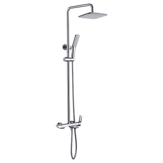 Bathroom Single Lever Bathroom Bath Faucet Rainfall Shower Head