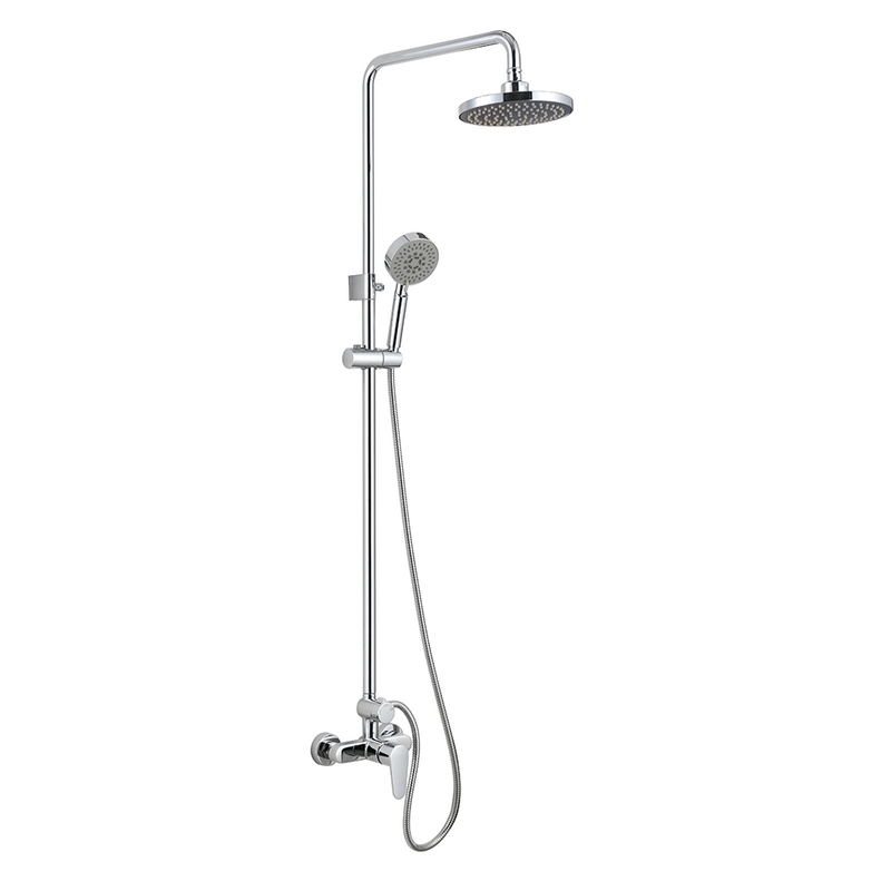 High Quality Cheap Multi Function Bath Mixer Telescopic Steel Shower Column Set