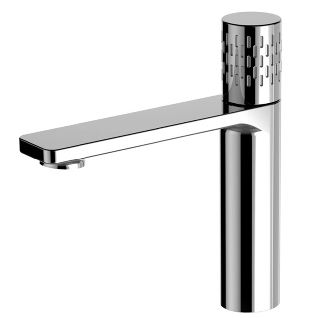Luxury Hotel Basin Water Mixer Polished Brass Bathroom Mixer Faucet
