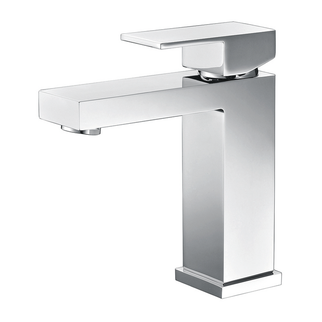 Brass Single Handle Bathroom Faucet Chrome Wash Basin Faucets