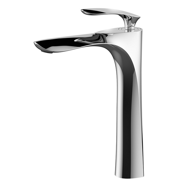 Chrome Brass Sink Mixer Deck Mounted Basin Faucet Basin Faucet