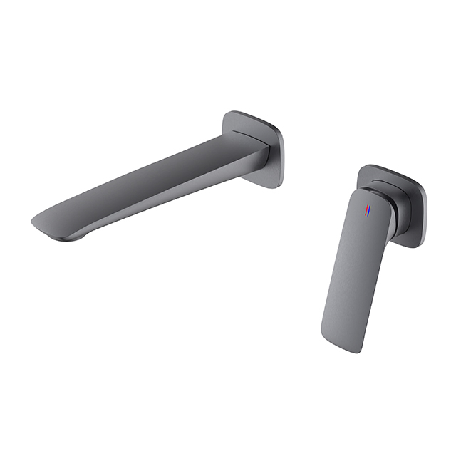 Single-Handle Wall Mount Bathroom Faucet MY107-BNGB Gunmetal color