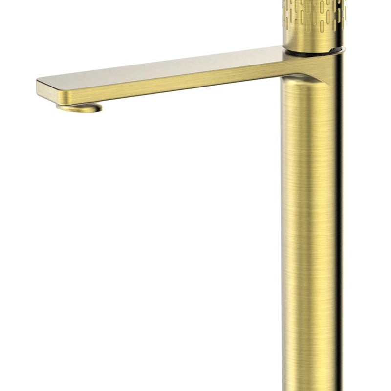 China Factory Chrome Surface Single Handle Copper Bathroom Modern Facuet